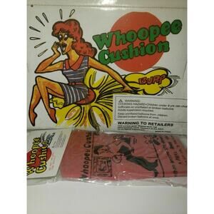 Vintage Whoopie Cushion Office School Party Fart Funny Prank Nostalgic Gift